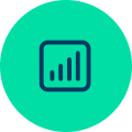 Analytics chart icon