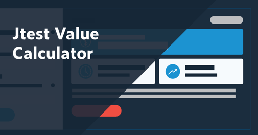Jtest Value Calculator with graphic of ROI charts on the right.
