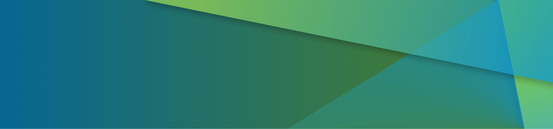 Fondo geométrico con toques de azul y verde.