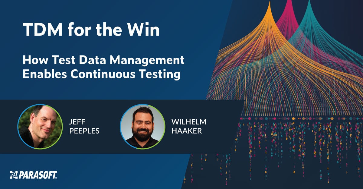 TDM for the Win: How Test Data Management Enables Continuous Testing ...