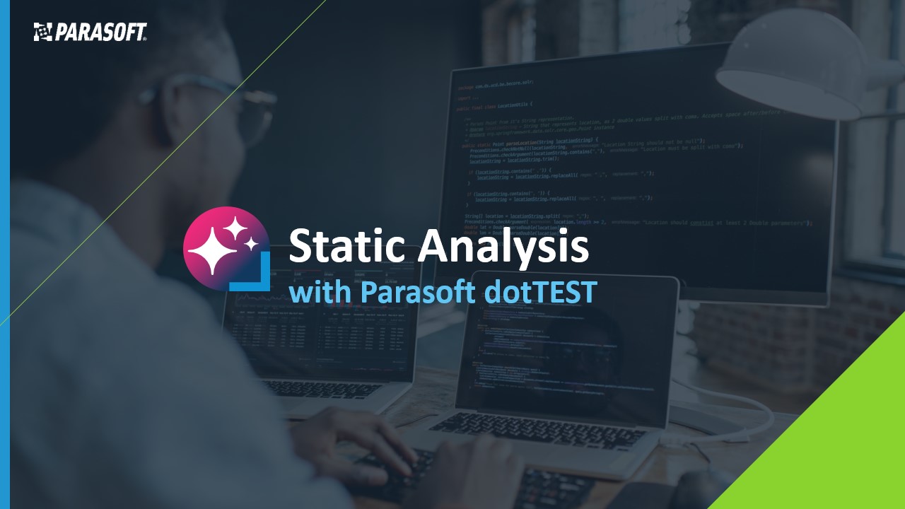 Static Code Analysis Solutions & Tools for Compliance - Parasoft