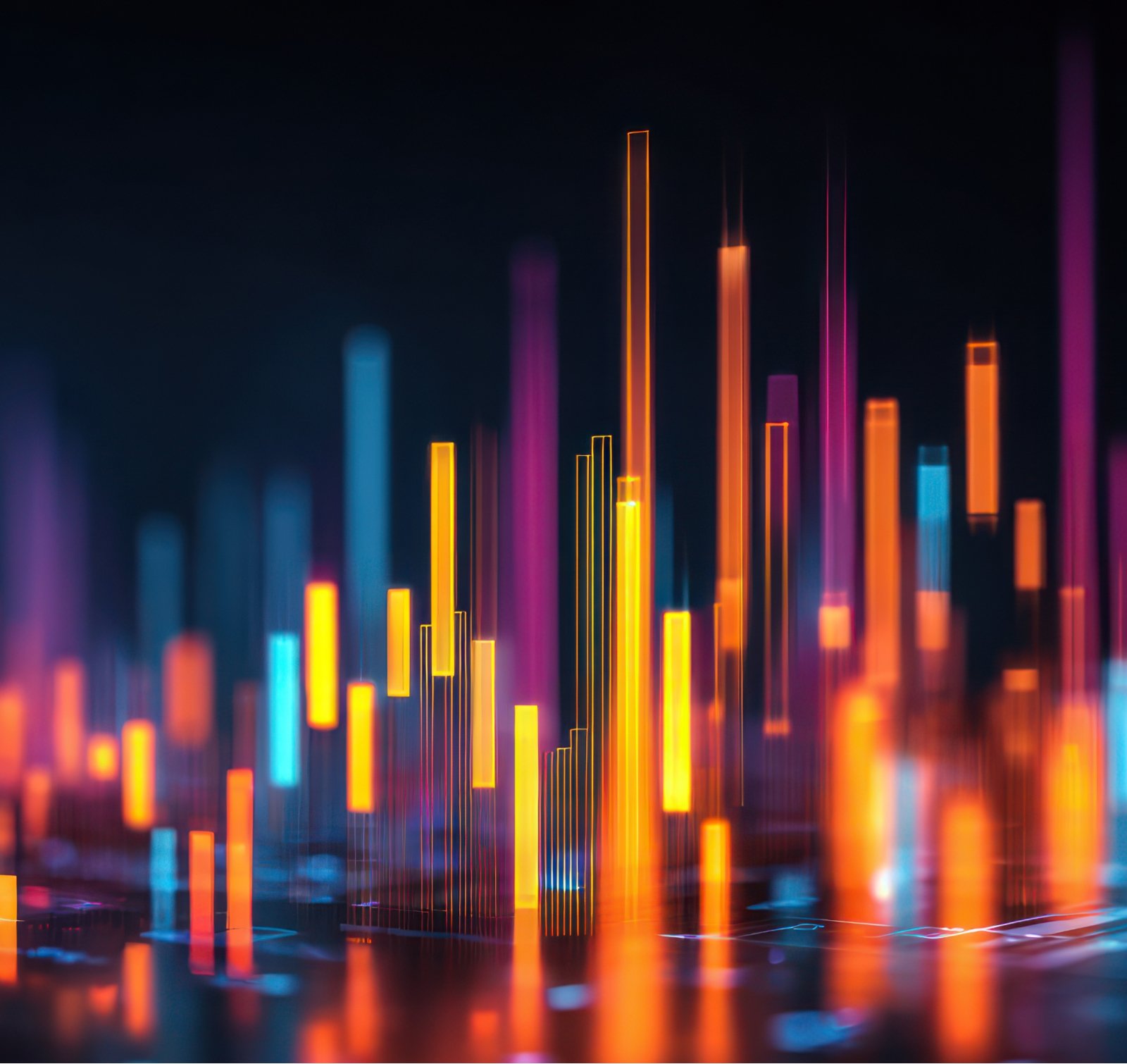 Graphic of bar charts