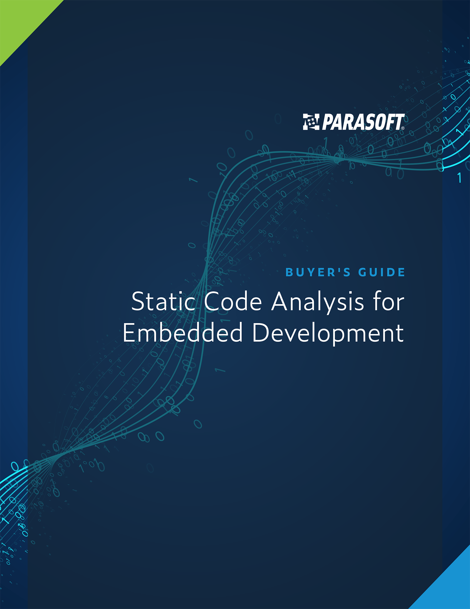 Cover image of Buyer’s Guide: Static Code Analysis for Embedded Development whitepaper