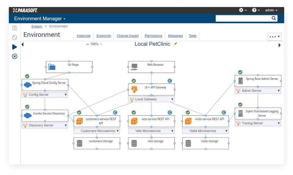 Screenshot showcasing Virtualize Feature