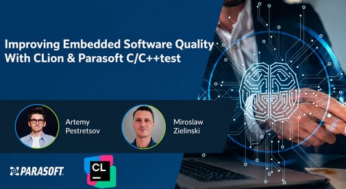 Parasoft CLion webinar